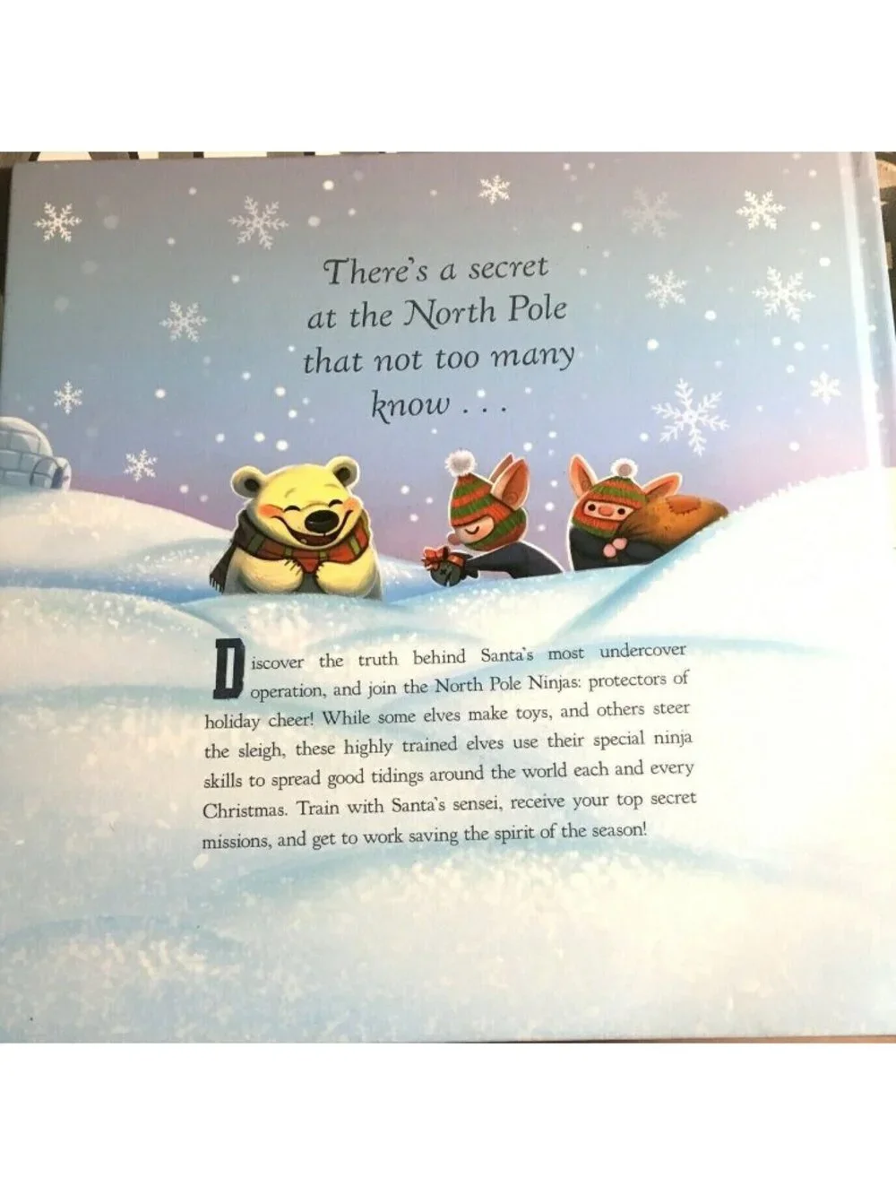 North Pole Ninjas: Mission Christmas! Hardcover Book By Tyler Knott Gregson...